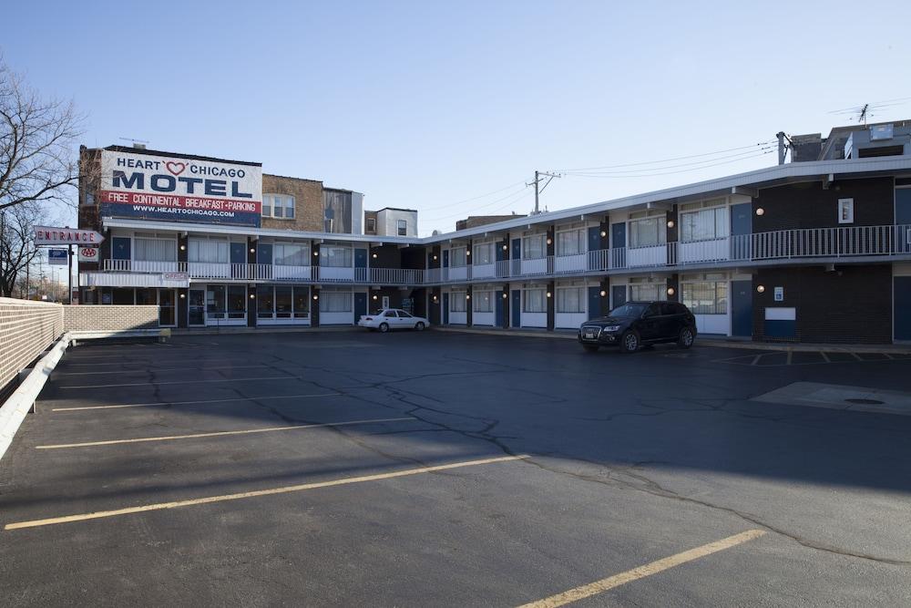 Heart O' Chicago Motel Zewnętrze zdjęcie