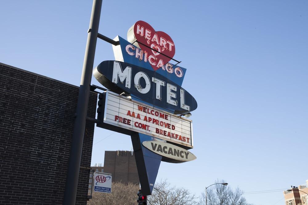 Heart O' Chicago Motel Zewnętrze zdjęcie