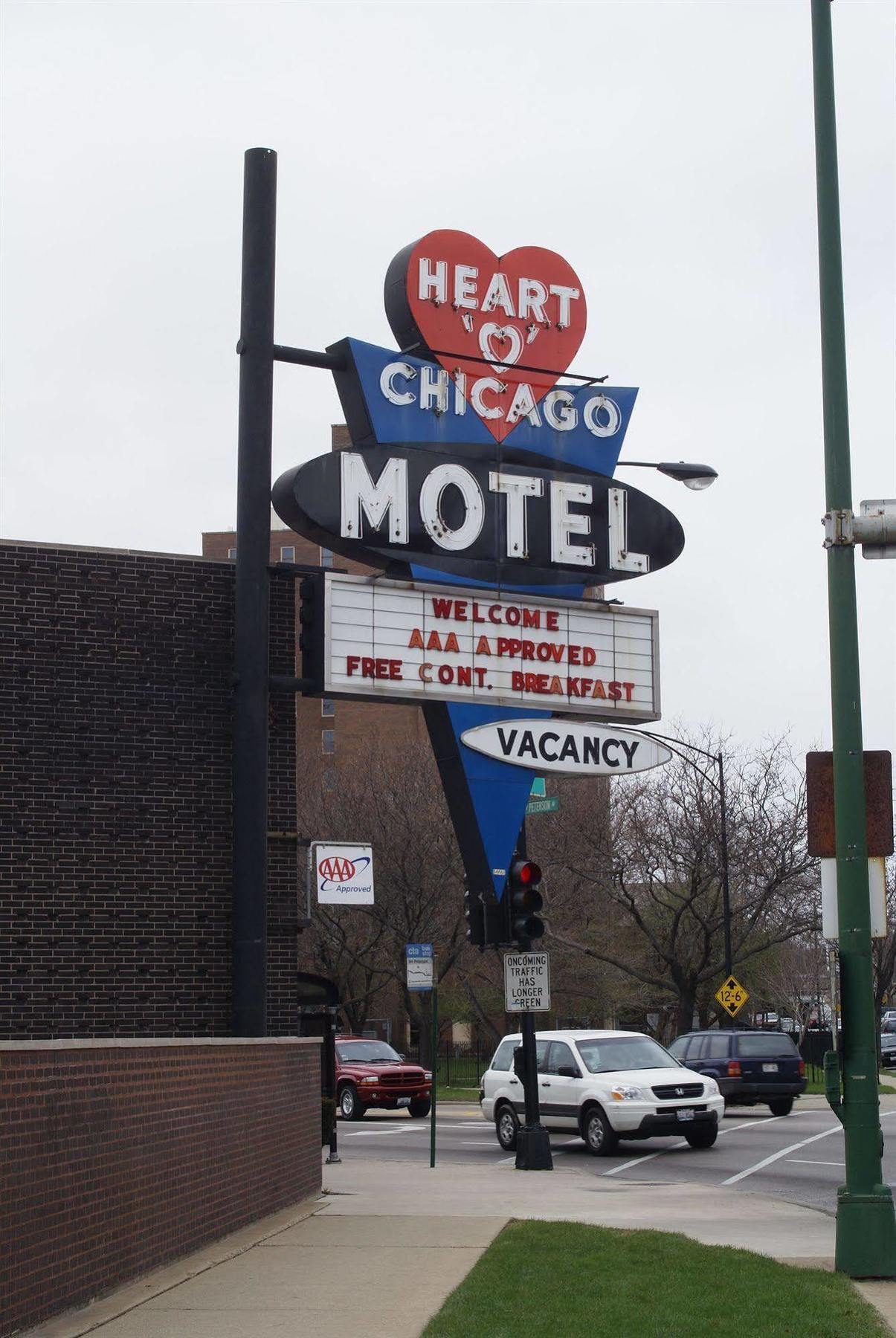 Heart O' Chicago Motel Zewnętrze zdjęcie